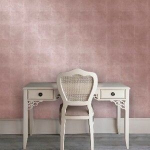 Project 62 - Metallic Leaf Peel & Stick Wallpaper Pink - Project Pink
